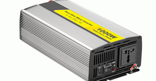 thumbnail image 2 of VOLTWORKS VS-1000PB Pure Sine Wave Power Inverter – 1000W, DC 12V To AC 110-120V – Used 2 of 5