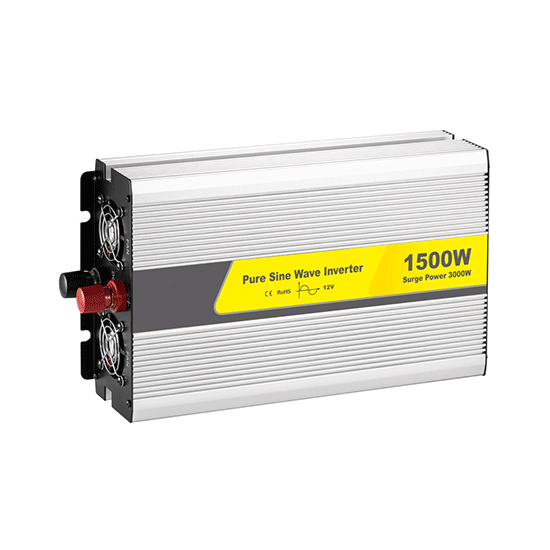 1500W Pure Sine Wave Inverter, DC 12 Volt to 240 Volt AC