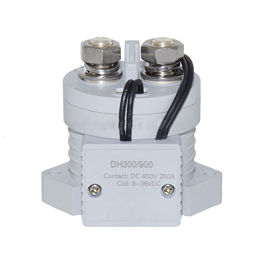 300 Amps High Voltage DC Contactor, 12V/24V Coil, 1 NO
