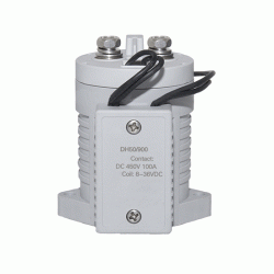 50 Amps High Voltage DC Contactor, 12V/24V Coil