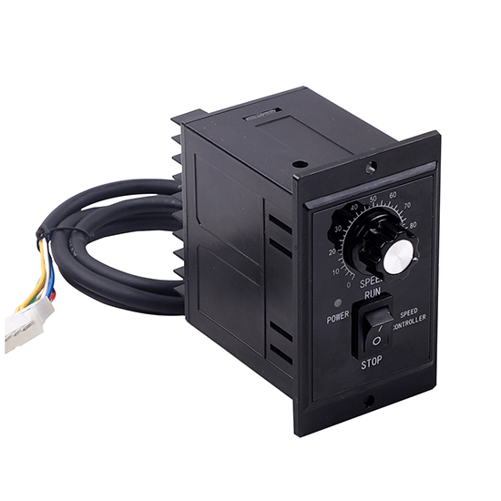 110V 15W gear single-phase motor electric motor variable speed controller 1:25 