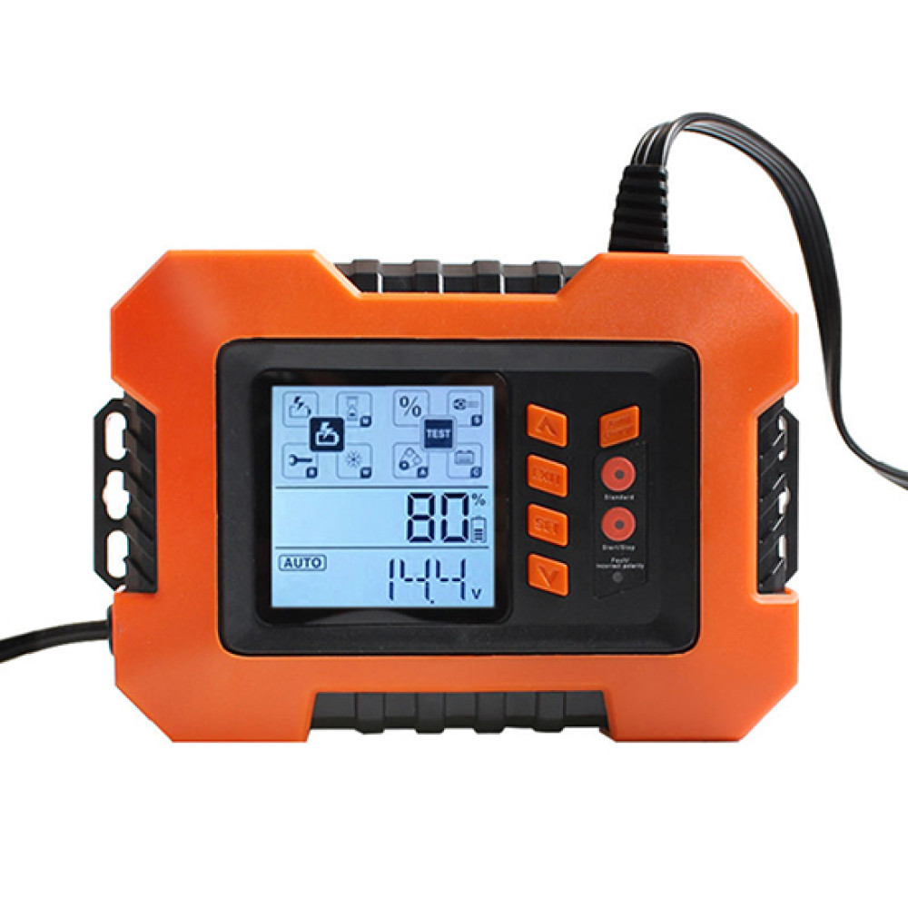 Automatic Car Battery Charger, 12V, LCD Display