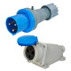 3 Pin Industrial Connector, 63A, IP44