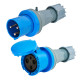 3 Pin Industrial Connector, 63A, IP44