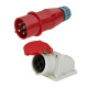 16A Industrial Plug and Socket, 4 Pin, IP44