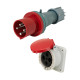 4 Pin Industrial Connector, 63A, IP44
