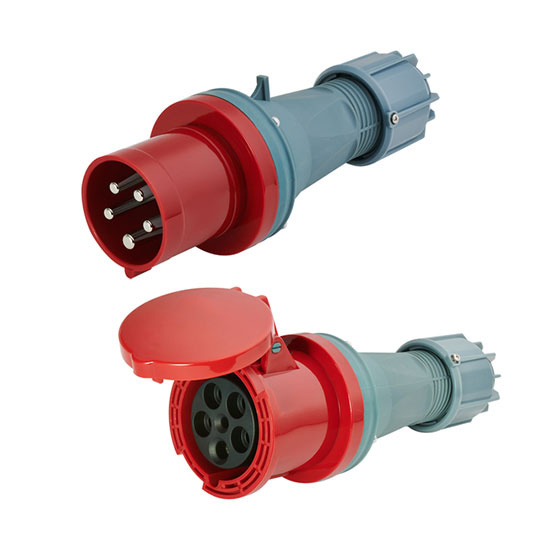 5 Pin Industrial Connector, 63A, IP44