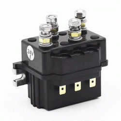 200A DC Reversing Contactor, 12V/24V/48V, Intermittent 200A DC Reversing Contactor, 12V/24V/48V, Intermittent