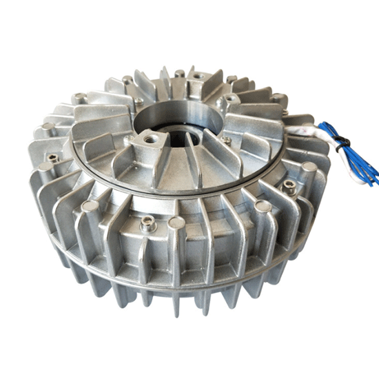 Magnetic Particle Clutch, Hollow Shaft, Shell Rotation, 6Nm-200Nm