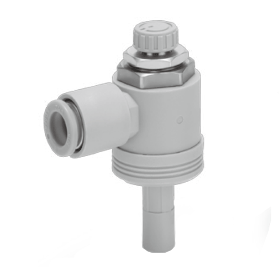 Speed Control Valve, Plug-in Type with One Touch Fitting