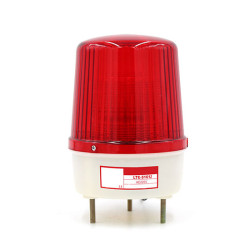LED Flashing Beacon, 12V/24V DC, 110V/220V AC, Φ164mm