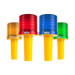 Solar Warning Light, 12V, IP54 Solar Warning Light, 12V, IP54