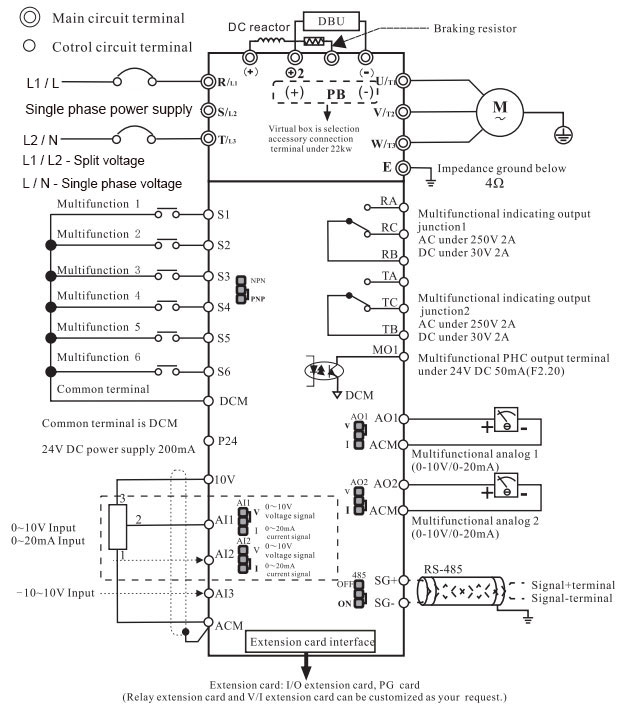 VFD Wiring Diagram