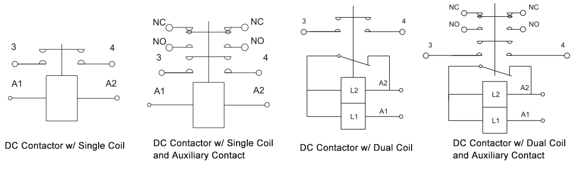 200A DC Contactor Wiring Diagram