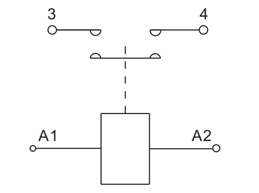 Connection Diagram of 150A DC Magnetic Contactor
