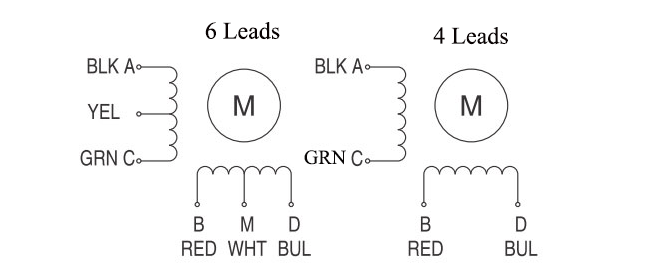 NEMA 23 Stepper Motor Wiring Diagram