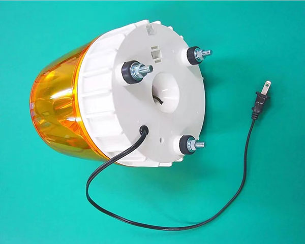 LED Rotating Warning Light with Plug